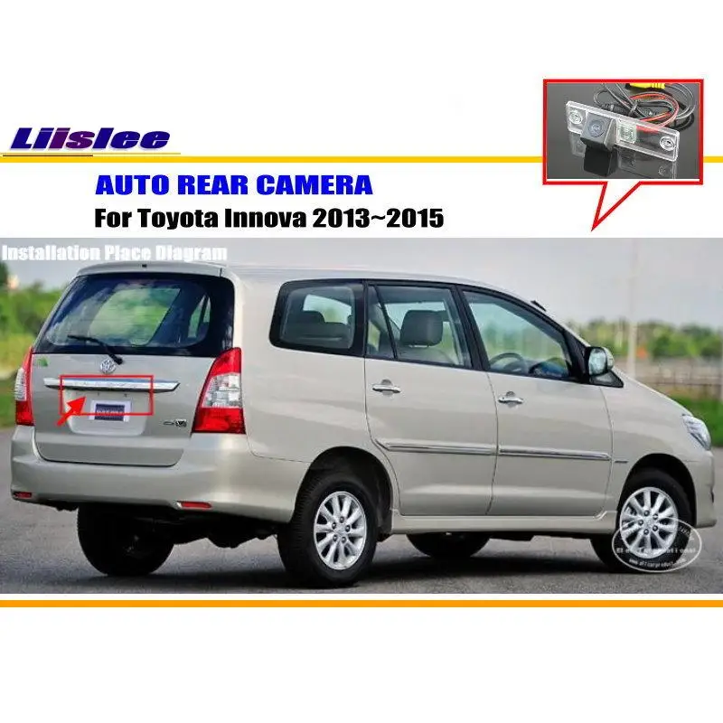 For Toyota Innova 2013 2014 2015 Car Rear View Camera Backup Parking Reversing AUTO HD CCD CAM Accessories Kit