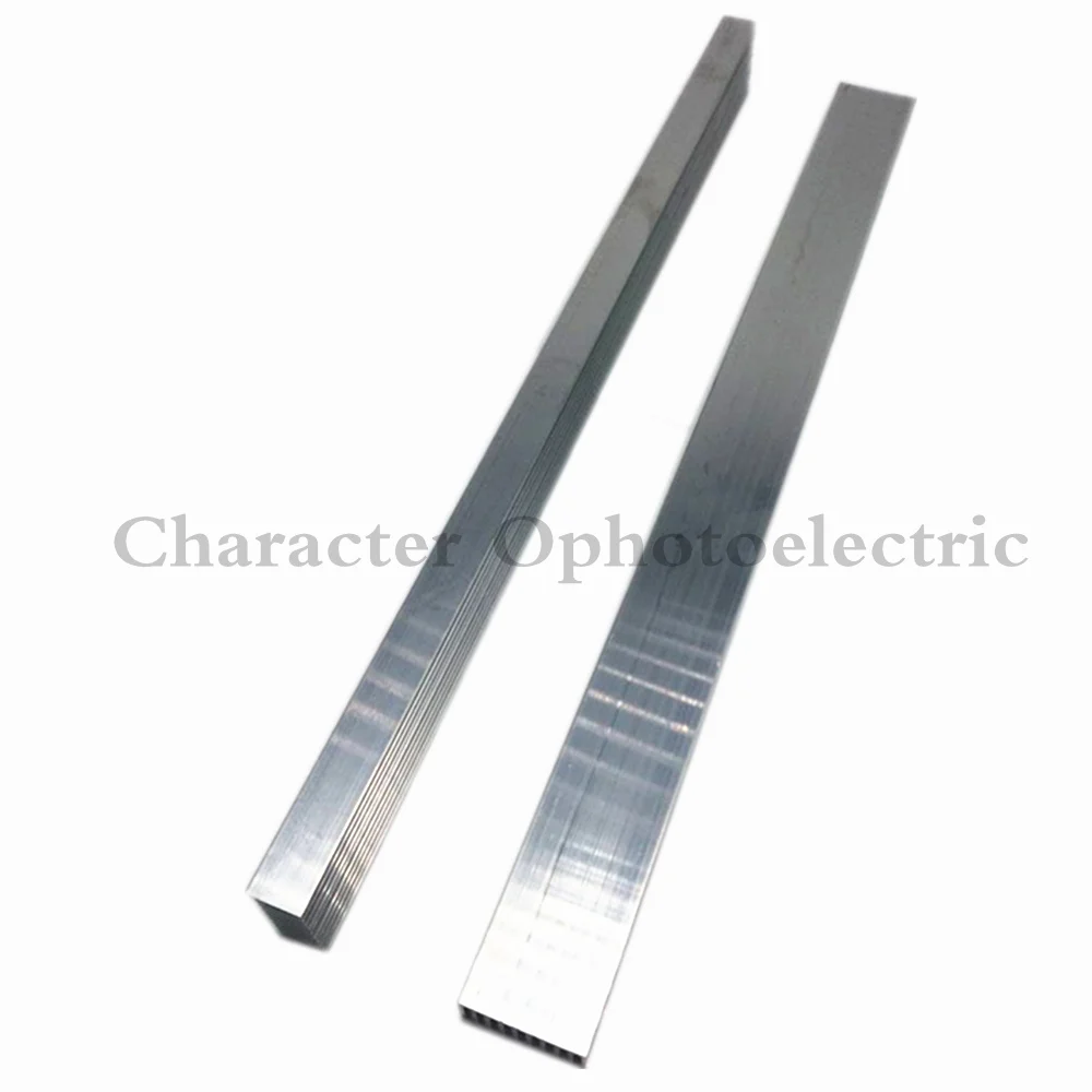 2pcs  30cm High Power LED Heatsink Grille shape 300mm*25mm*12mm Good heat dissipation aluminum