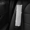 Forro para volante de coche, de cuero sintético con cristales e imitación de diamantes, para mujeres y niñas. Accesorios para automóviles.