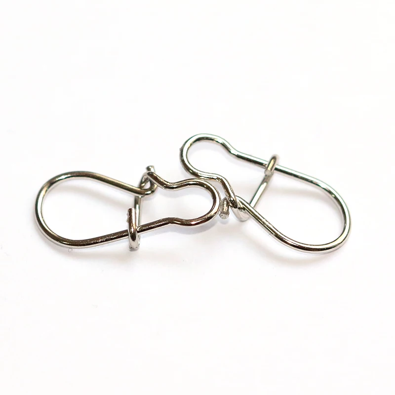 HXY PCS200 SIZE(3#-000#) Stainless Steel Fishing Snap Swivel Fishing Rhomboid Nice Snap Fishing Swivel Rolling Fishing Connector