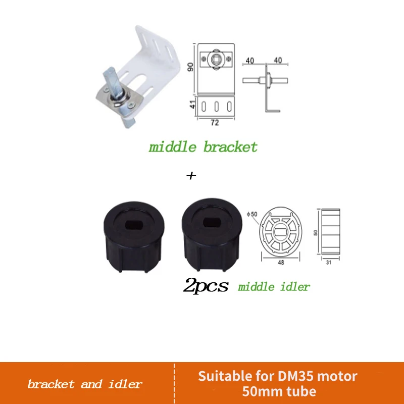 High Quality bracket  For Motorized Rolling Blinds for diameter 35mm  motor for dooya , tubular motor