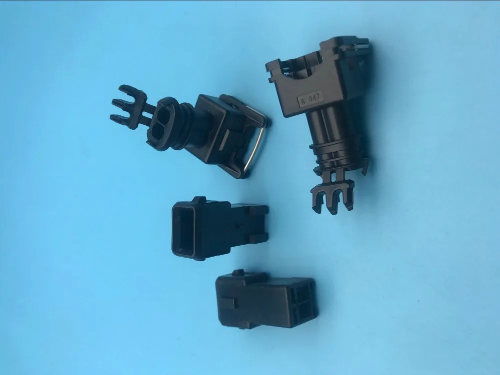 

Free shipping 5 pcs EV1 Fuel Injector Plug Car Waterproof 2 Pin way Electrical Wire Connector Plug automobile Connectors