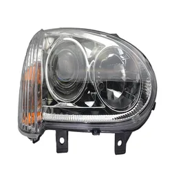 Pair High Quality Front Bumper headlight For Great Wall Wingle 3 Wingle3 2006 2007 2008 2011 headlamp Manual Electric