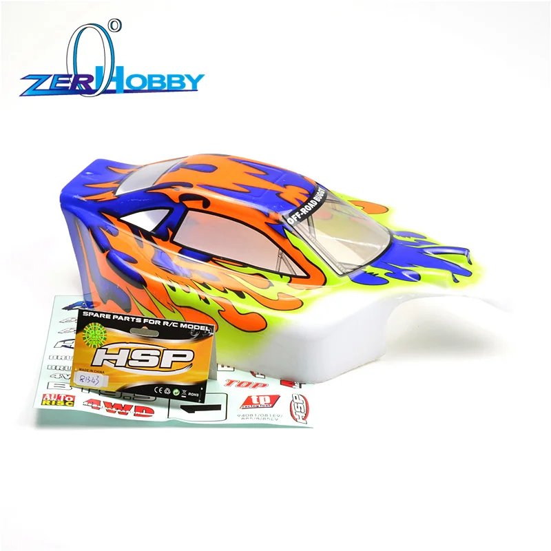 1 sztuk losowe HSP RACING RC CAR akcesoria części zamienne BODYSHELL 1/8 NITRO samochód BUGGY