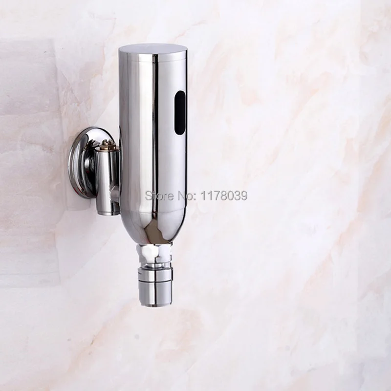 Intelligent automatic sensor faucet,Into wall bathroom sensor faucet,wall mounted brass medical handwash induction tap,J16975