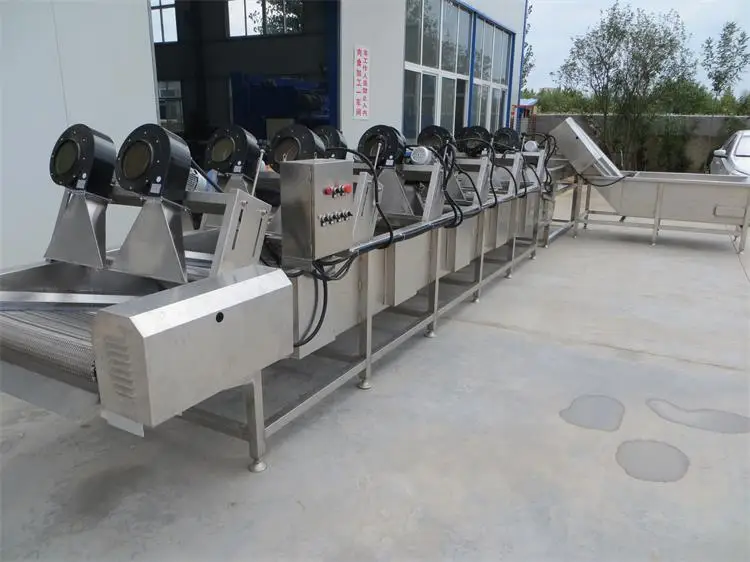 1500kg/h Biggest Potato Chips Cold Air Dryer/Industrial Cold Air Dryer For Food