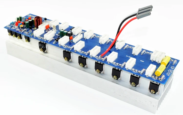 DC50V 650W mono ON NJW0281 / NJW0302 + 2SA1837/2SC4793 HIFI fever Home stage amplifier board