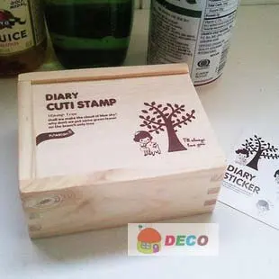 

15pc/ box New Lovely Girl & tree wooden stamp set DIY zakka stamps kawaii stationery (ss-1508)