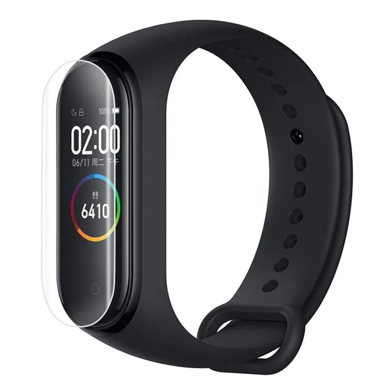 2 قطعة TPU لينة التغطية الكاملة واقية فيلم ل Xiaomi مي باند 4 Band4 Miband 4 الذكية معصمه شاشة حامي غطاء الحرس