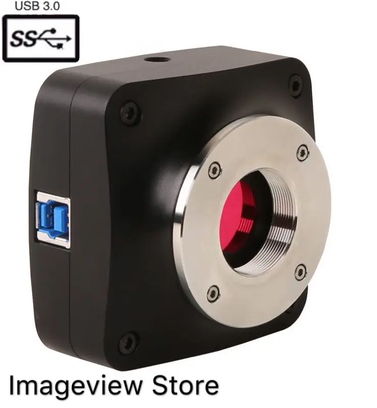 

20MP USB3.0 mono Mircoscope C-mount eyepiece camera E3CMOS20000KMA with Sony IMX183 1inch CMOS Sensor 17.5fps Imageview