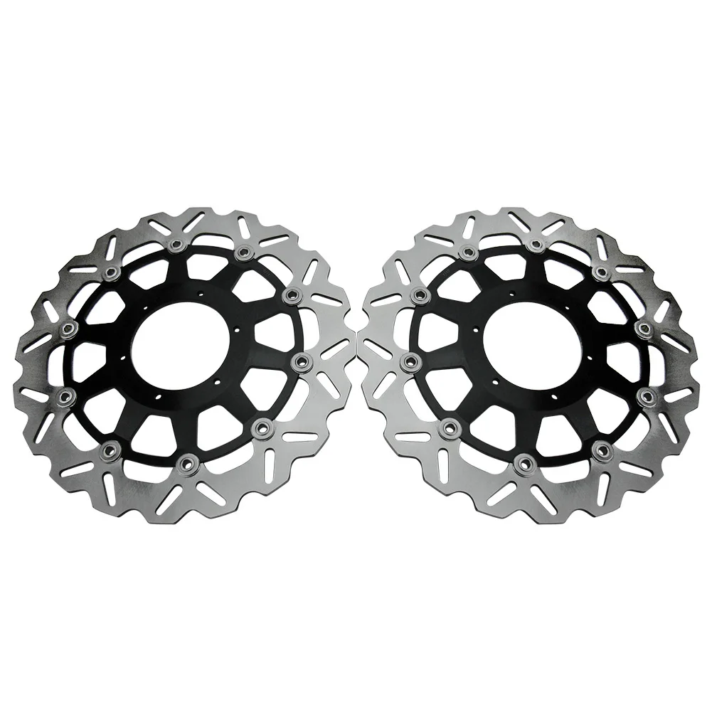 2Pcs Motorcycle Front Brake Disc Disk Rotors for Honda CBR954RR 2002-2003 & CBR929RR 2000-2001 Stainless Steel