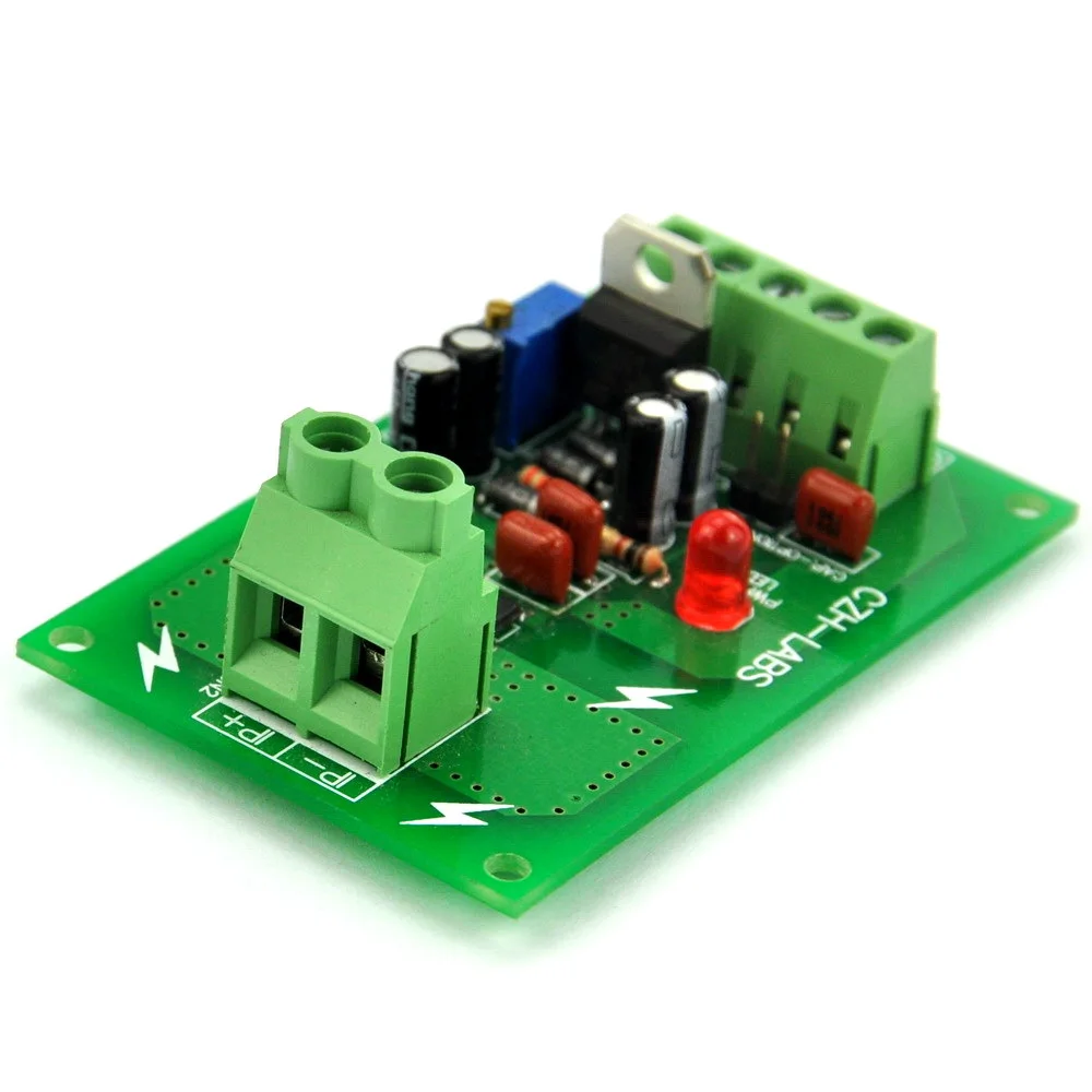 Panel Mount +/-30Amp AC/DC Current Sensor Module Board, based on ACS712