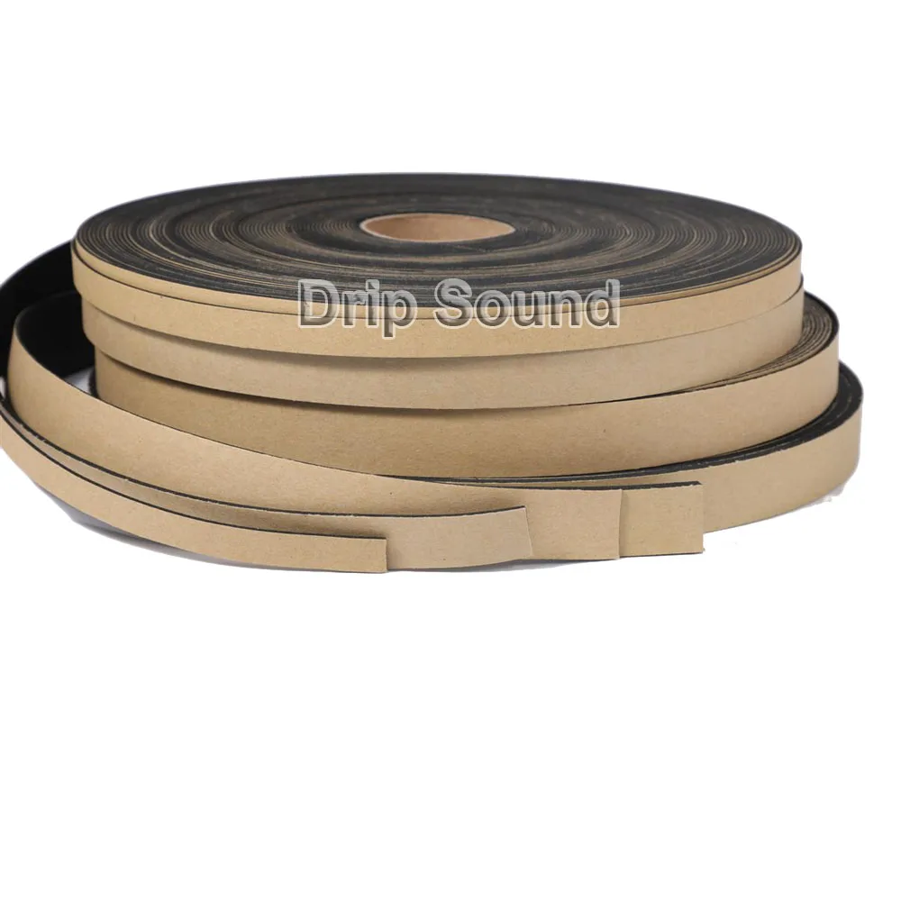 EVA Foam Strip Soundproof Sponge Tape Single Side Sticky Speaker Shockproof Sealing Gasket 10x1mm 15x1.5mm 18x1mm 18x3mm