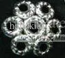 

900pcs Tibetan Silver hollow flower bead caps A606