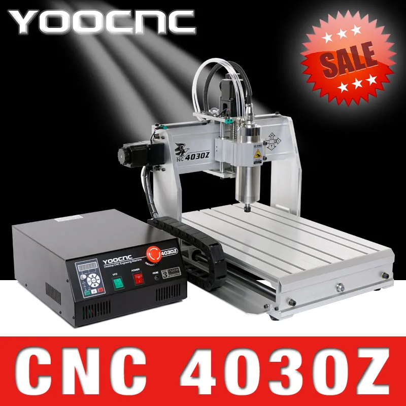 

USB ( laptop ) + 4 axis 3040 800W or 1500W cnc router , cnc engraving machine / pcb milling machine / cnc engraver