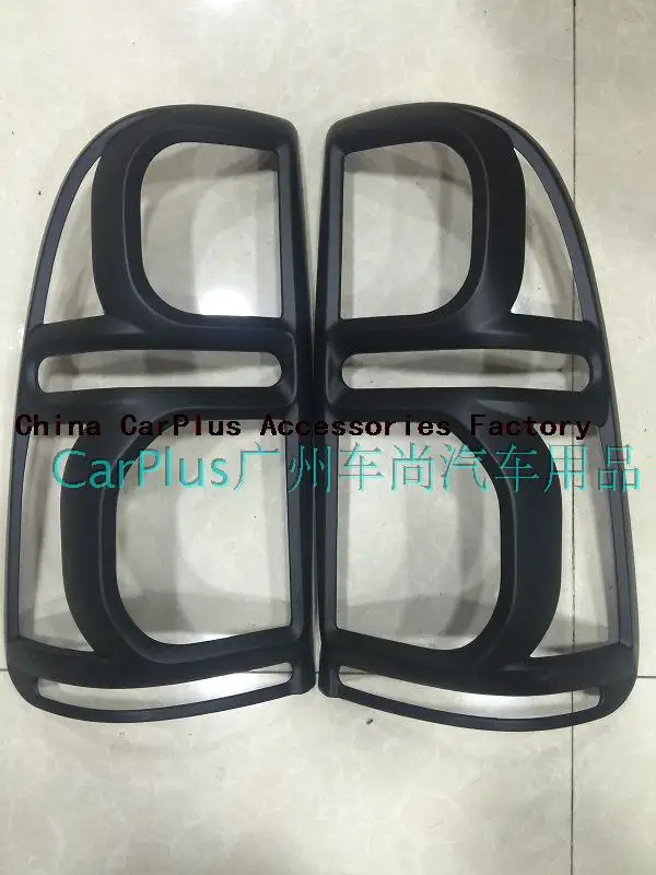 

Black accessories Tail Lights Covers 2012-2014 for HILUX VIGO black ranger rear lamp free shipping high qulity car accessories