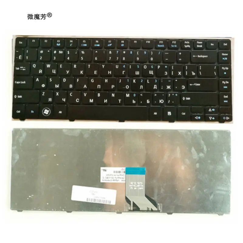 

RUSSIAN for Acer Travelmate 8481 8481G 8481T 8481TG P4VC0 Black PK130J52A04 RU laptop Keyboard