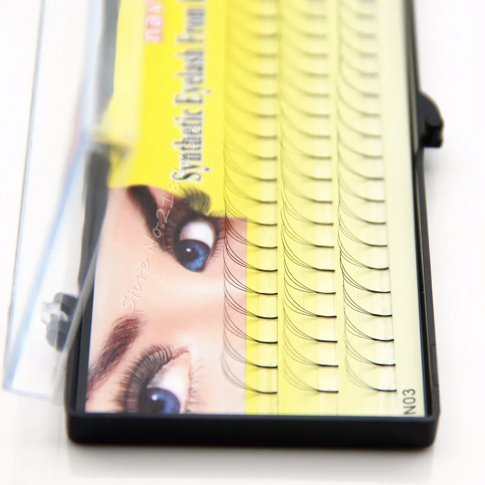 

NAVINA Super soft 3D eyealsh 60Clusters Professional Makeup Individual Cluster Eyelashes Grafting False Eyelashes