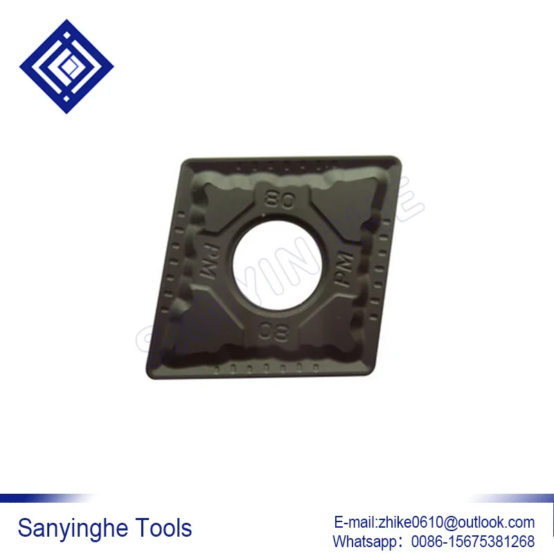 10pcs/lots CNMG160604-PM / CNMG160608-PM YBC252 cnc carbide turning inserts