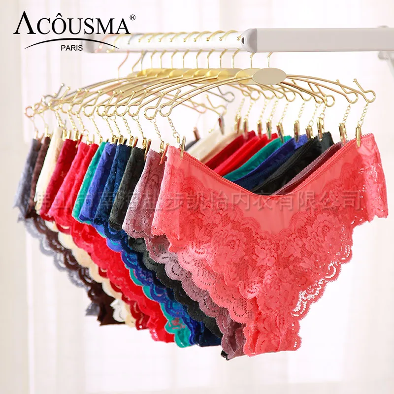 ACOUSMA Women Ultrathin G-String Transparent Sexy Panties T back Thongs Underwear Seamless Female Soft Lingeie 13colors Optional