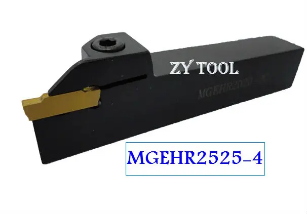 MGEHR2525-4 25*25*150MM External Grooving Turning Lathe Bar Tool Holder For Lathe Machine CNC Cutting Turning Tool Set Holder