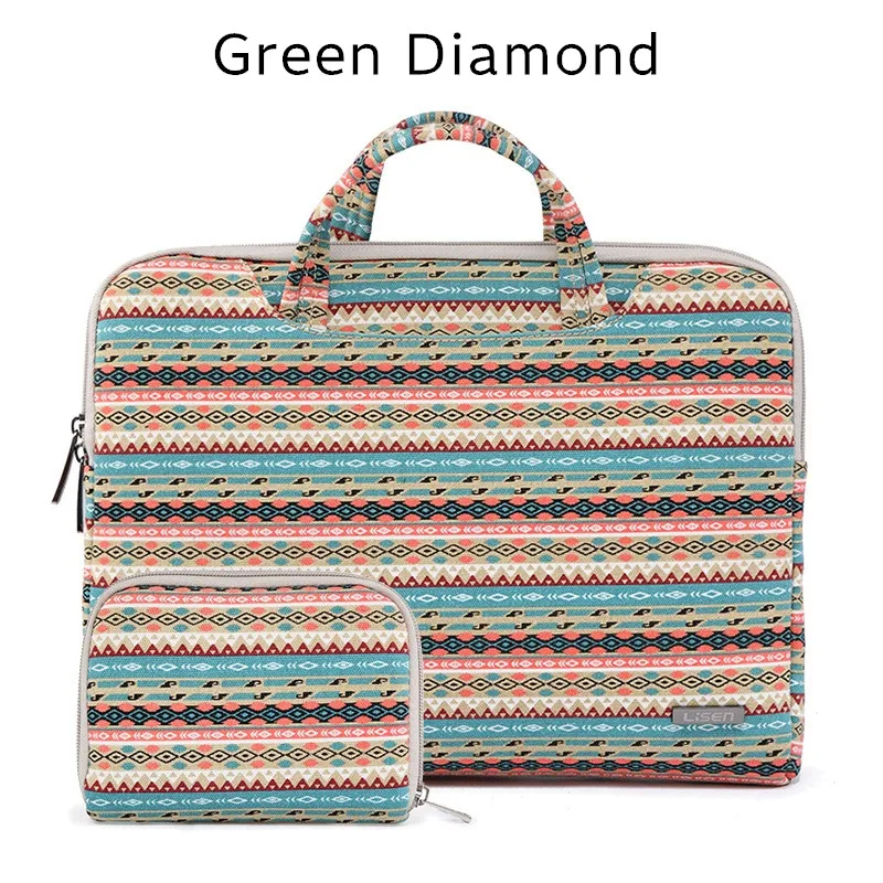 Brand Lisen Laptop Bag 11.6,13.3,14,15.6,16 Inch,Lady Man Women Briefcase Handbag Cover Case For MacBook Notobook Computer PC