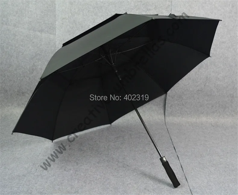 Buy 3 pcs get 1 free Real double layers  golf umbrellas.fiberglass,auto open,anti-thunderbolt,anti static,anti electricity