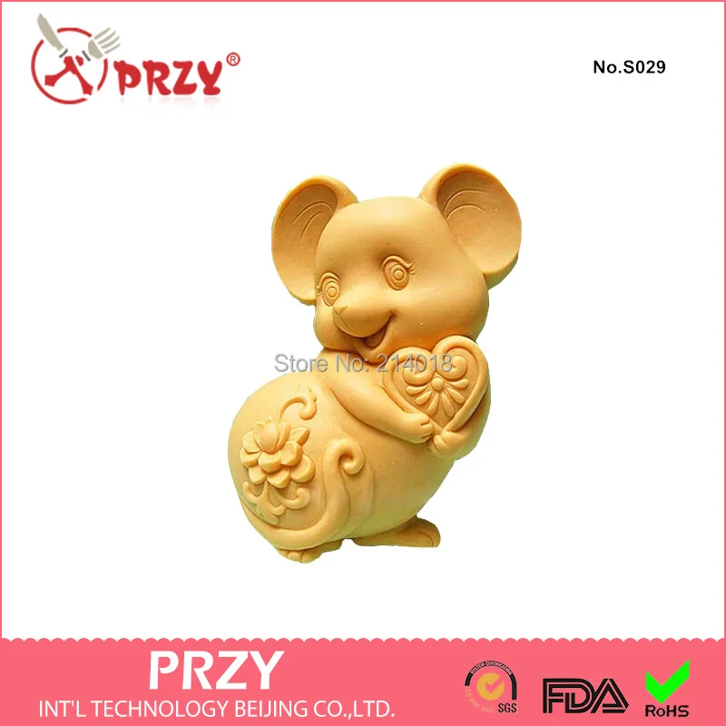 

Soap Mold Cake Decoration Mold Handmade Soap Mold Sell Hot Zodiac Mouse Modelling Silicon No.s029 Aroma Stone Moulds PRZY