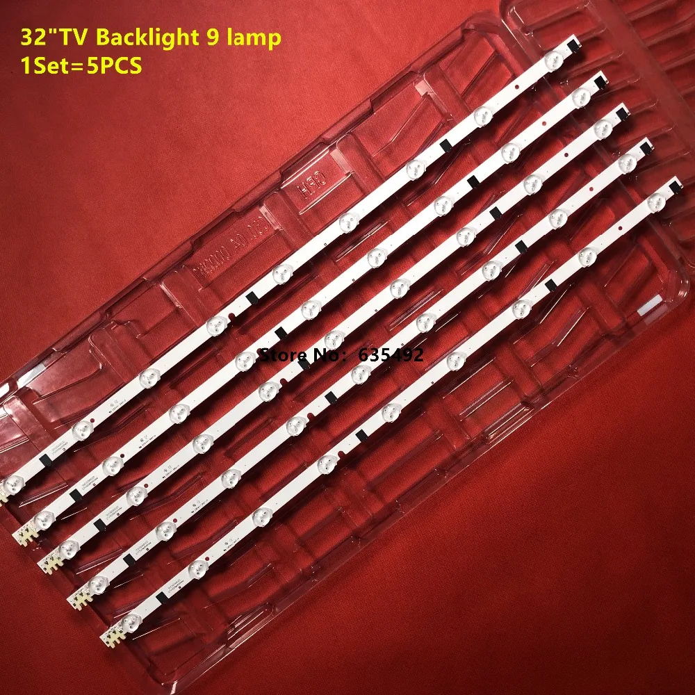 50PCS 649MM LED Backlight Strip 2013SVS32H D2GE-320SC0-R3 UA32F4000 UA32F4008 UA32F4088AJ UA32F4100 UA32F4105 CY-HF320AGEV2H