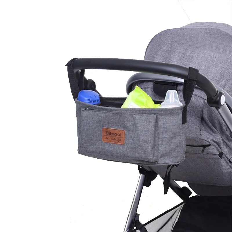

stroller organiser stroller bag hanging basket baby storage bag stroller accessories diaper bag backpack linen high quality