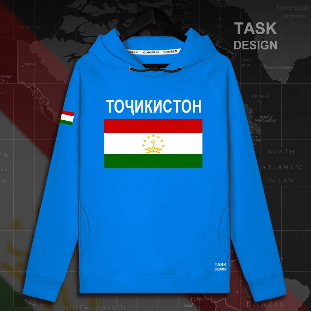 Tajikistan Tajik TJ men hoodie pullovers hoodies men sweatshirt streetwear clothing hip hop tracksuit nation flag Spring new 02