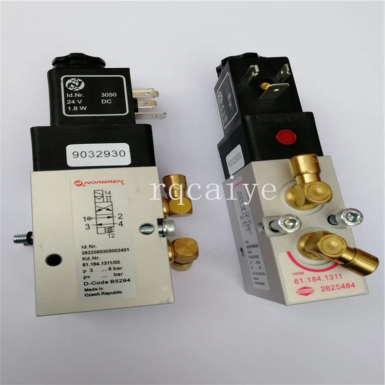 4 Piece free shipping high quality  cylinder valve offset spare parts pneumatic valve 61.184.1311