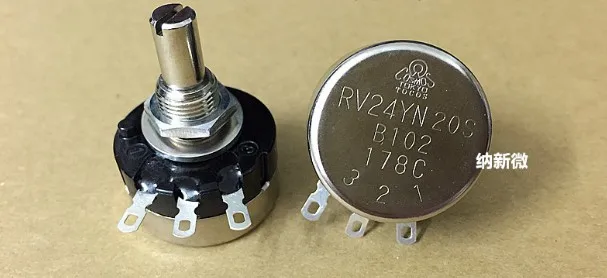 

JAPAN TOCOS RV24YN 20S RV24YN20S B102 B103 B104 B105 1K 10K 100K 1M single potentiometer switch