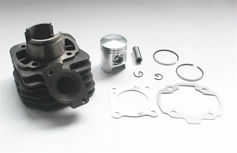 

Motorcycle 40mm CYLINDER piston KIT for Piaggio/Gilera 50cc 2T IRON CAST DIAMETER 40x12 CN BUXY50