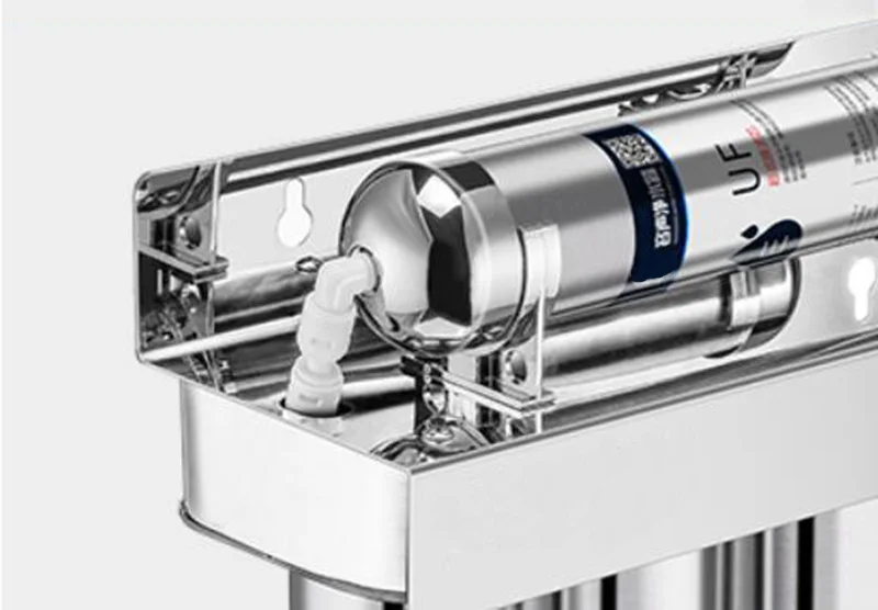 Purificateur d'eau domestique, niveau 5, eau potable directe, détartrage de cuisine, ultra-filtration, en acier inoxydable, D243