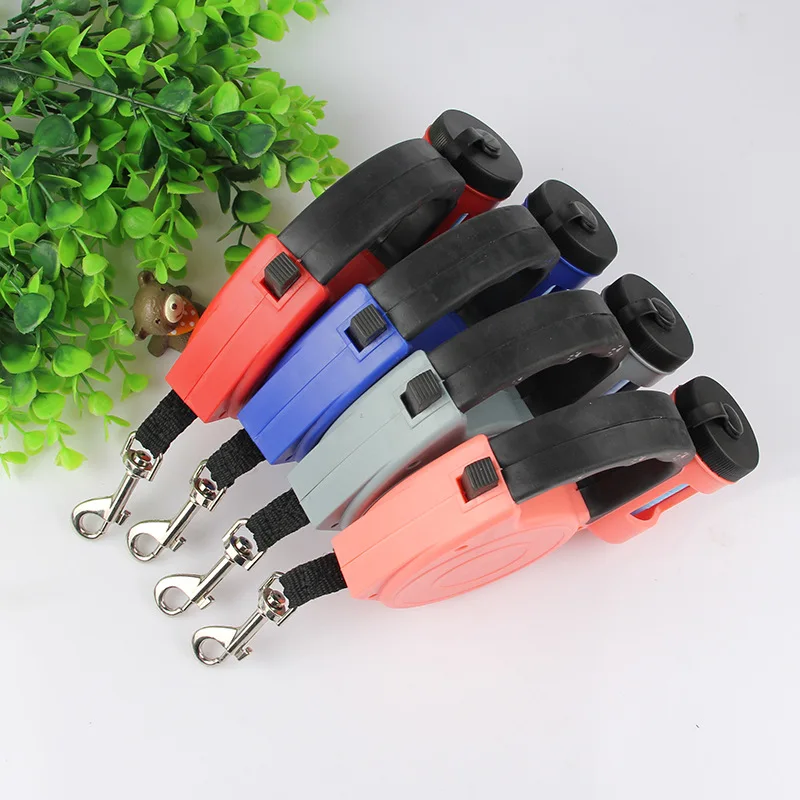 Dog Leashes U-Shaped Anti-Roll Opening Telescopic Smooth And Not Easy To Break Ergonomic More Comfortable and Carry garbage bags