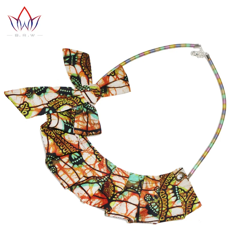 2020 African Jewellery Boho Asymmetry Bow Tie Handmade Necklaces & Pendants Statement Necklace For Women & Best Friend BRW WYB92