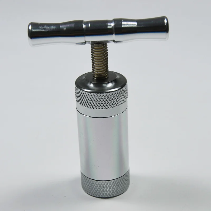 Aluminum Spice Hand Crusher Pepper Mill Handmade Smoking Press Accessories