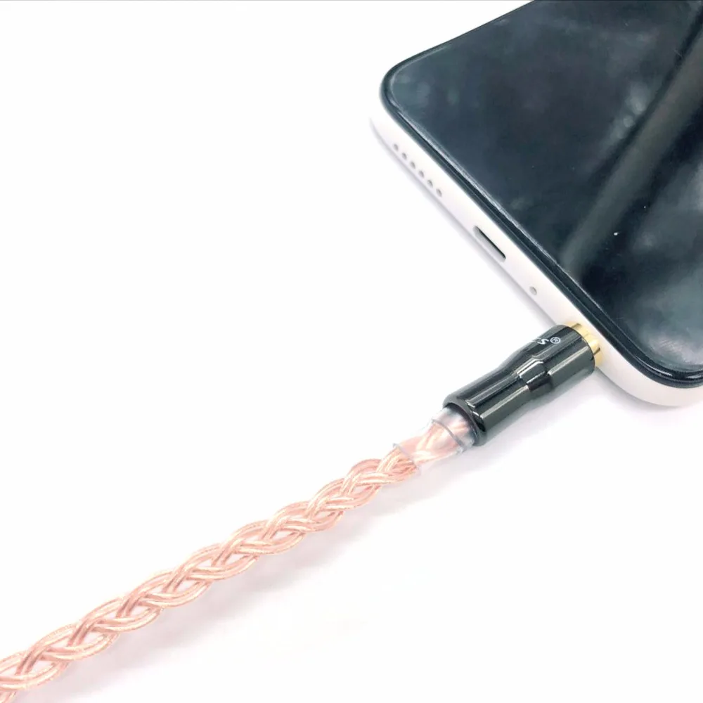 Haldane 15cm único cristal cobre 3.5mm a 3.5mm cabo de áudio de alta fidelidade cabo de áudio carro aux fio cabo de salto