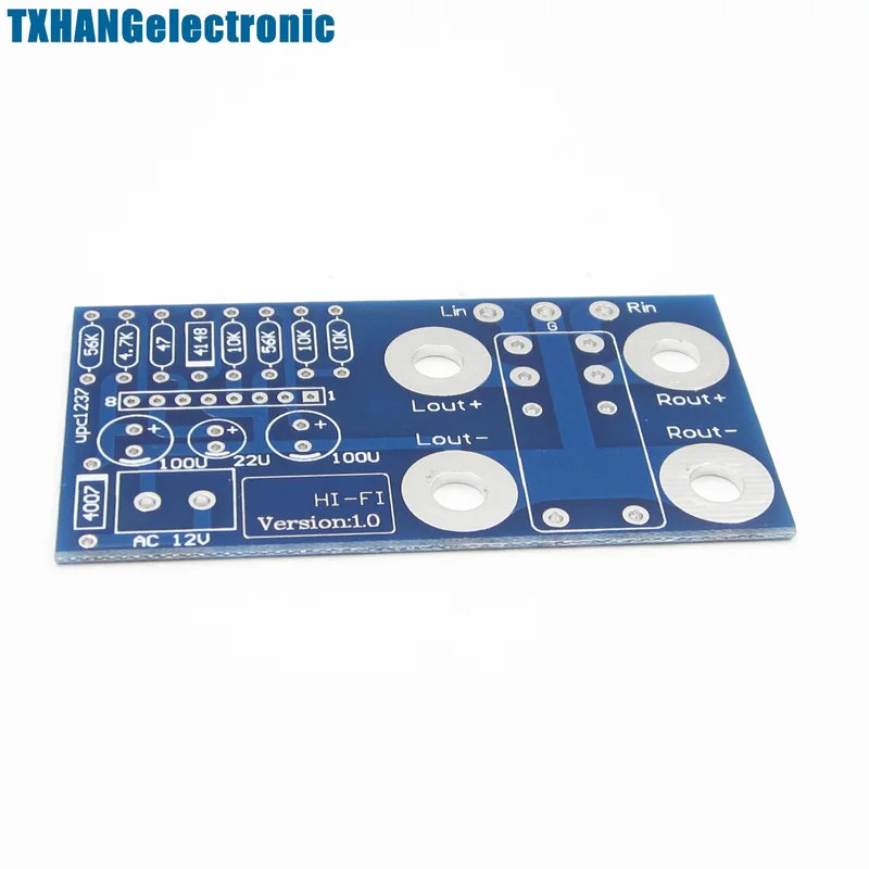 Dual channel UPC1237 Speaker Protection Board PCB Delay DC Protection