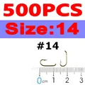 500 piezas tamaño 14