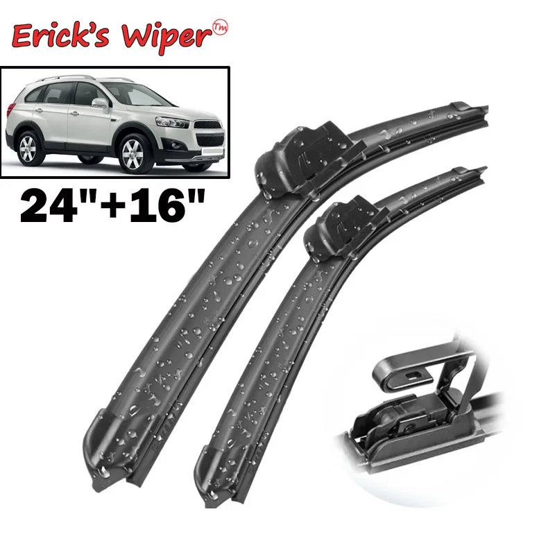 Erick's Wiper LHD Front Wiper Blades For Chevrolet Captiva MK1 2006 - 2018 Windshield Windscreen Window Rain Brushes 24