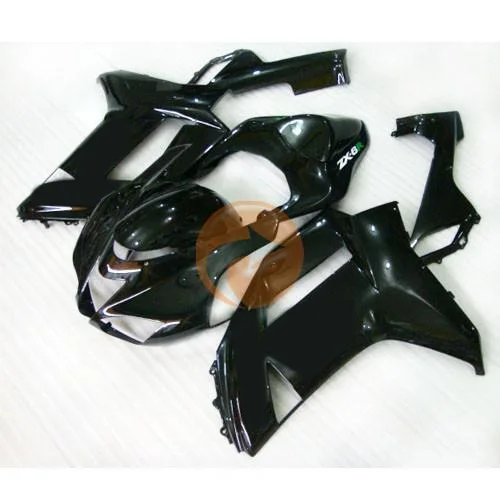 Motorcycle ABS Painted Bodywork Fairing For Ninja ZX 6R 636 2007 2008 07 08 (E) [CK431]