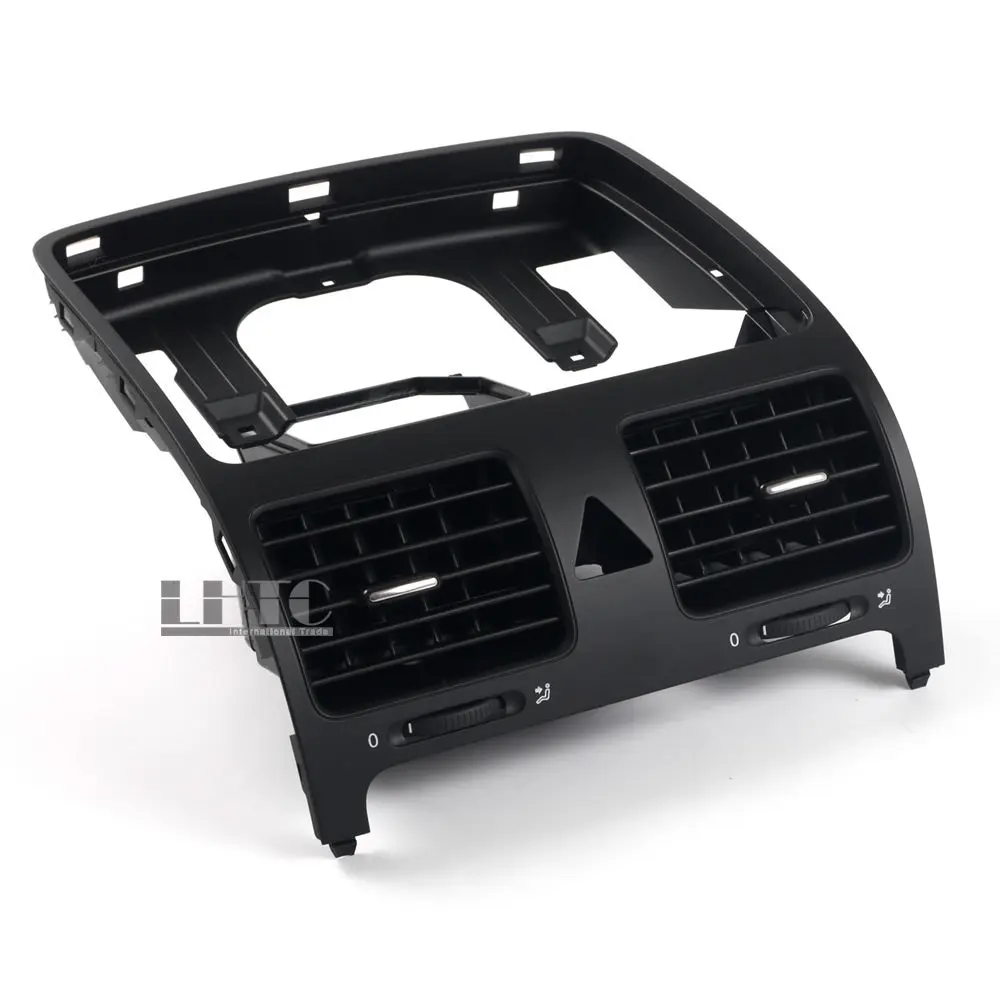 

Front Central Dashboard Air Outlet Vent Black OEM For VW Jetta Golf 5 MK5 Rabbit