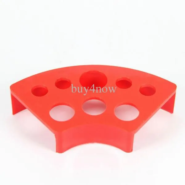 High Quliaty Iron tattoo Ink Cup stand Holder 8 holes with 7 Ink Cup Plastic Ink Cup Holder free shipping supply