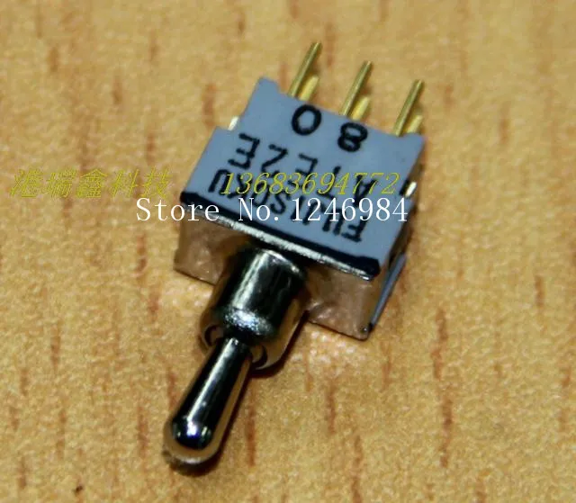 [SA]Electronic switch FUJISOKU Toggle Toggle Switch ATE2E Dual overstock } { small stalls--50pcs/lot