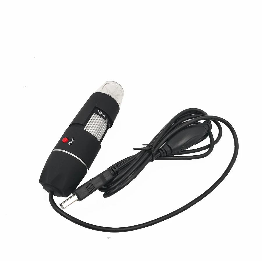 1000X HD digital USB microscope electronic microscope Camera video microscopeUSB Magnifier +calibration ruler 8 LED lights