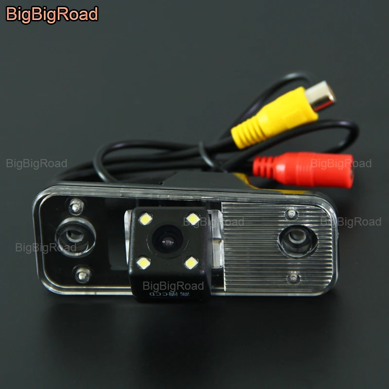 BigBigRoad Car Rear View Reversing Backup Camera With Power Relay / Filter For Hyundai New Santafe Santa Fe / Azera / IX45