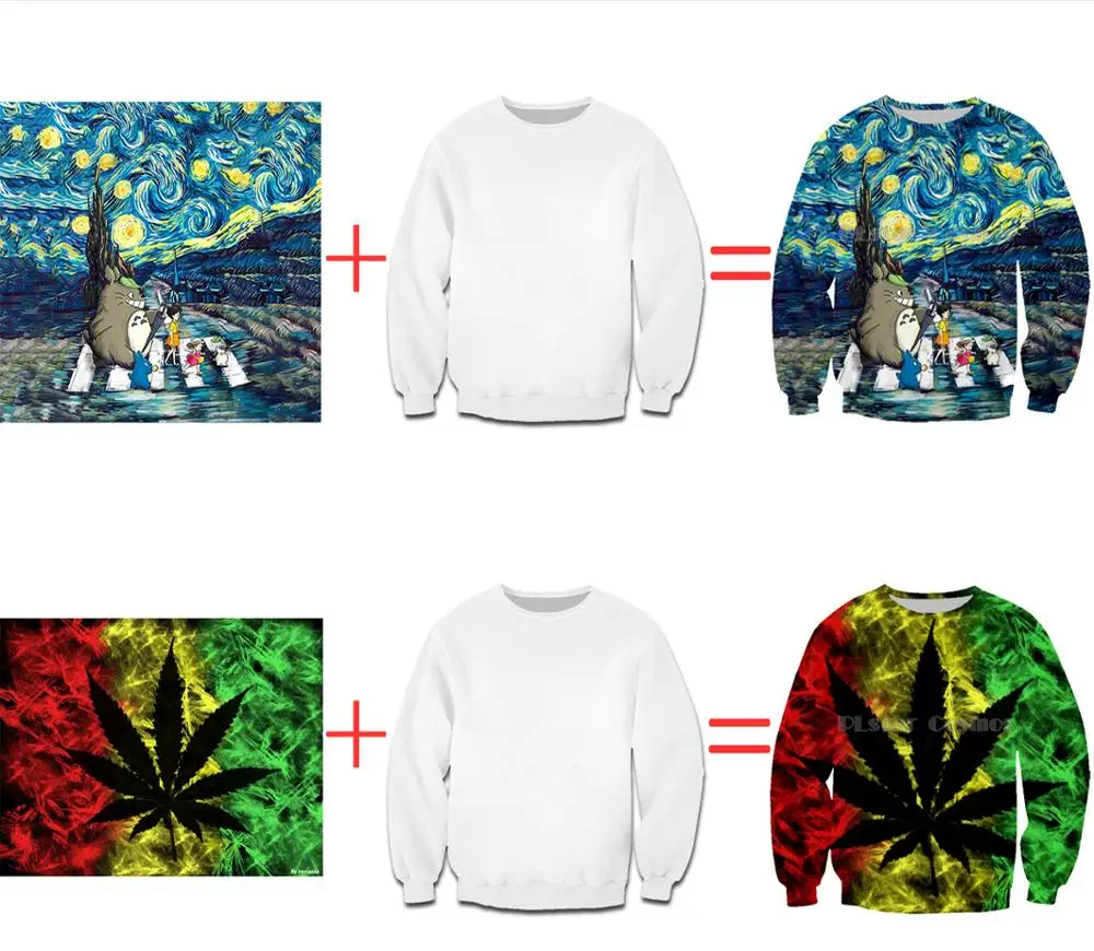 Os mais recentes de Criar Seu Próprio Projeto Do Cliente Anime/Foto/Estrela/Que Você Quer/Cantor Padrão/DIY hoody Sublimação de Impressão 3D hoodies