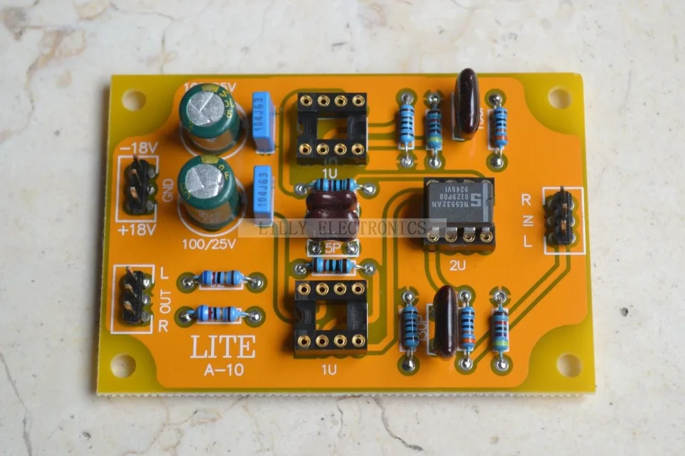 LITE A-10 IC Preamplifier Board SIC NE5532*1